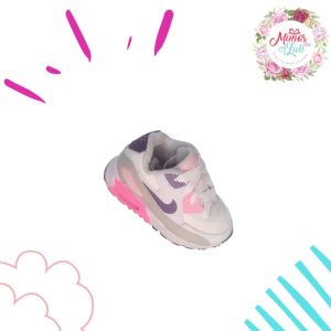 Baby Menina Nike Branco com Rosa